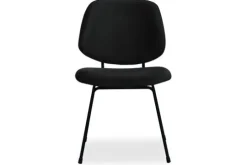 Label51 Eetkamerstoelen^Eetkamerstoel Zwart ZM-88.018 Bello