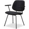 Label51 Eetkamerstoelen^Eetkamerstoel Zwart ZM-88.019 Gastron