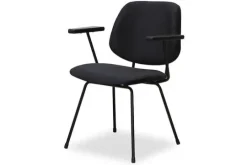Label51 Eetkamerstoelen^Eetkamerstoel Zwart ZM-88.019 Gastron