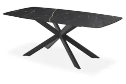 Sale Leska Eetkamertafel  Dalhem Zwart