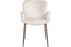 Richmond Interiors Eetkamerstoelen^Eetstoel 212329 Cream Fusion Amber
