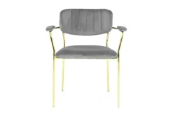Veyron Eetkamerstoelen^Eetstoel - grijs Blanchett
