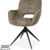 Discount Olijk Eetstoel - Movie taupe Mona