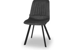 New Olijk Eetstoel Antraciet Jarno