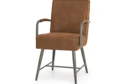 Tower Living Eetkamerstoelen^Eetstoel Cognac Belmonte