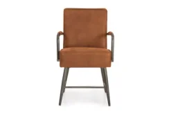 Tower Living Eetkamerstoelen^Eetstoel Cognac Belmonte
