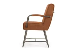 Tower Living Eetkamerstoelen^Eetstoel Cognac Belmonte