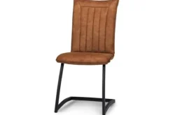Olijk Eetkamerstoelen^Eetstoel cognac Decca
