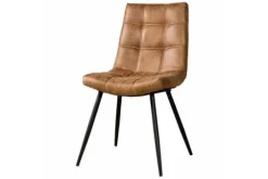 Tower Living Eetkamerstoelen^Eetstoel Cognac Navarra