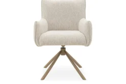 Hot Divani Eetstoel Lodge Linen 110 Pasmida |Wit|Bruin|Grijs|Zwart|Groen|Blauw|Oranje