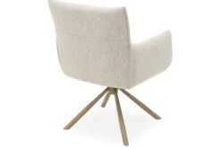 Hot Divani Eetstoel Lodge Linen 110 Pasmida |Wit|Bruin|Grijs|Zwart|Groen|Blauw|Oranje