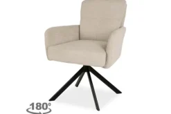 Veyron Eetkamerstoelen^Eetstoel Retro Bliss Natural Jari