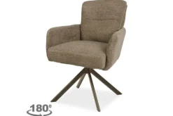 Veyron Eetkamerstoelen^Eetstoel Retro Bliss Taupe Jari