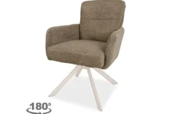 Veyron Eetkamerstoelen^Eetstoel Retro Bliss Taupe Jari