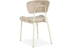 Outlet By-Boo Eetstoel Taupe 250193 Dare