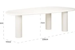 Richmond Interiors Eettafels^Eettafel 211684 Bloomstone