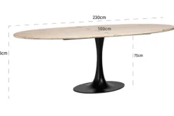 Online Richmond Interiors Eettafel 211599 Hampton