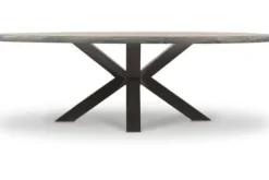 Country Style Eettafel  Albero Zwart