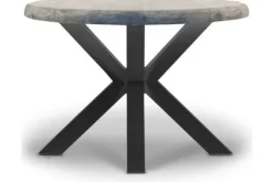 Country Style Eettafel  Albero Zwart