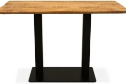 Best Label51 Eettafel Sloppy Edge Bruin