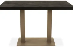 Hot Label51 Eettafel Straight Edge Zwart