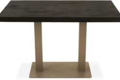 Hot Label51 Eettafel Straight Edge Zwart