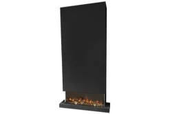 Xaralyn Sfeerhaarden^Elektrische Levico 90 3D LED haard zwart Disegno