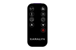 Xaralyn Sfeerhaarden^Elektrische Levico 90 3D LED haard zwart Disegno