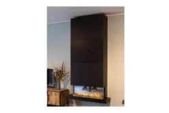 Xaralyn Sfeerhaarden^Elektrische Levico 90 3D LED haard zwart Disegno