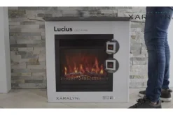 New Xaralyn Elektrische Lucius LED haard F02 Kos