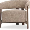 Richmond Interiors Ronde Fauteuils^Fauteuil 214107 Brown Tweed Dalara