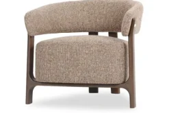 Richmond Interiors Ronde Fauteuils^Fauteuil 214107 Brown Tweed Dalara