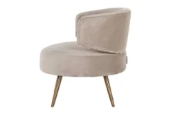 Richmond Interiors Fauteuil 211049 Khaki Velvet Hazel