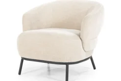 Eleonora Meubelen Ronde Fauteuils^Fauteuil - taupe Safari | 95897 David