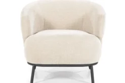 Eleonora Meubelen Ronde Fauteuils^Fauteuil - taupe Safari | 95897 David