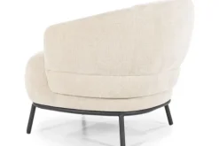 Eleonora Meubelen Ronde Fauteuils^Fauteuil - taupe Safari | 95897 David
