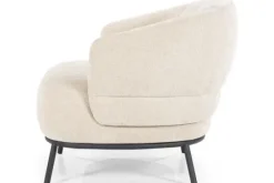 Eleonora Meubelen Ronde Fauteuils^Fauteuil - taupe Safari | 95897 David