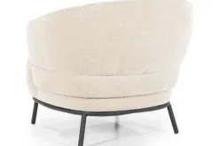 Eleonora Meubelen Ronde Fauteuils^Fauteuil - taupe Safari | 95897 David