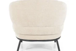 Eleonora Meubelen Ronde Fauteuils^Fauteuil - taupe Safari | 95897 David