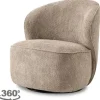 Tower Living Draaifauteuils^Fauteuil Beige Belvi
