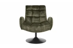 Tower Living Draaifauteuils^Fauteuil Dark Green Tropea