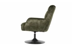 Tower Living Draaifauteuils^Fauteuil Dark Green Tropea