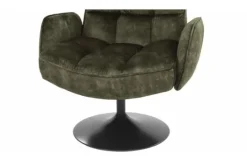 Tower Living Draaifauteuils^Fauteuil Dark Green Tropea
