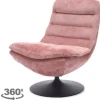 Tower Living Draaifauteuils^Fauteuil Peachy Pink Marano