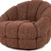 Eleonora Meubelen Ronde Fauteuils^Fauteuil Rood 96449 Tina