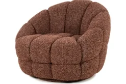 Eleonora Meubelen Ronde Fauteuils^Fauteuil Rood 96449 Tina