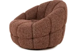 Eleonora Meubelen Ronde Fauteuils^Fauteuil Rood 96449 Tina