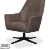 Draaifauteuils^Fauteuil Taupe CM-55.028 Tod
