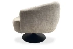 Tower Living Draaifauteuils^Fauteuil White-Grey Barga