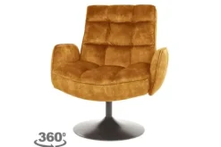 Outlet Tower Living Fauteuil Yellow Tropea